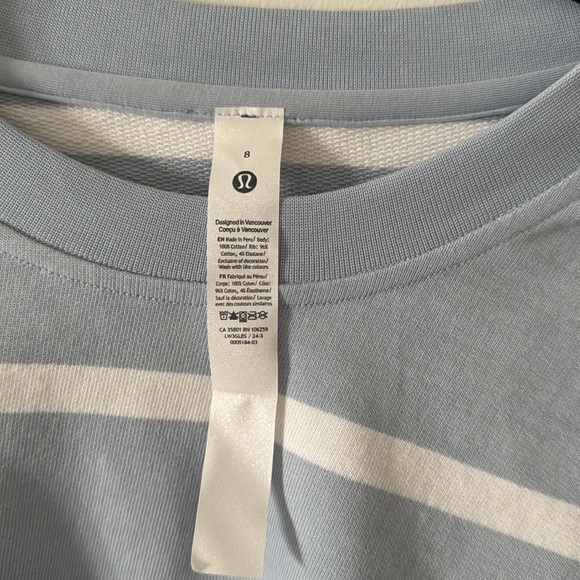 Lululemon Perfectly Oversized Cropped Crew - Picture 3 of 4